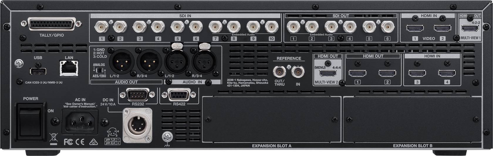ROLAND V-1200HD - Multi-Format HD Video-Switcher (Hybrid-Engine | 10x SDI-In & 4x HDMI-In | 6x SDI-Out & 2x HDMI-Out |