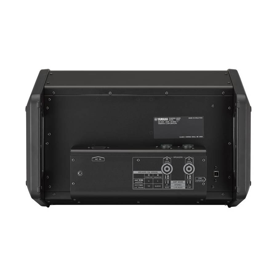 YAMAHA EMX7 - Powermixer / Mischpult (2x 710 Watt | 12 Channel | 3-Band EQ | 19" montierbar) - in schwarz