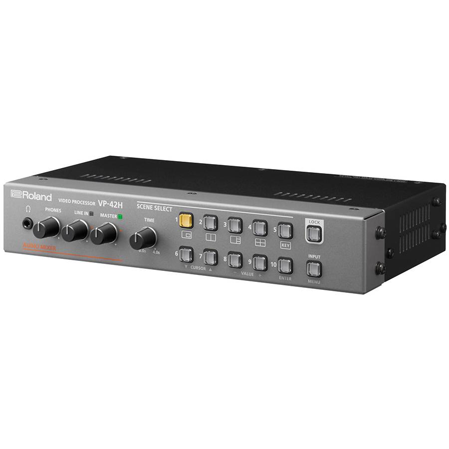 ROLAND VP-42H - Multi-Format Video Processor (Motion-Scene-Switching | Multi-Viewer | Audio-Mixer | RS-232)
