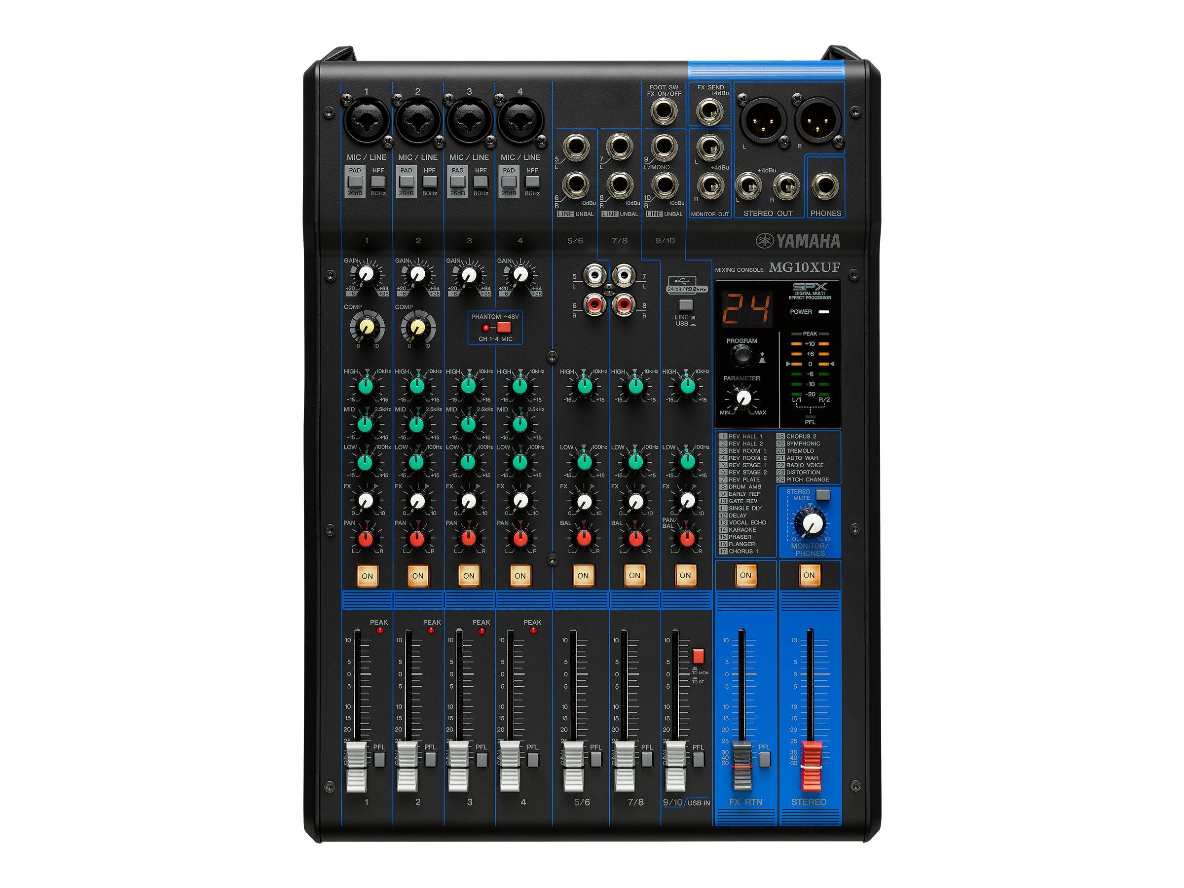 Yamaha MG Series MG10XUF - Analoges Mischpult mit SPX
