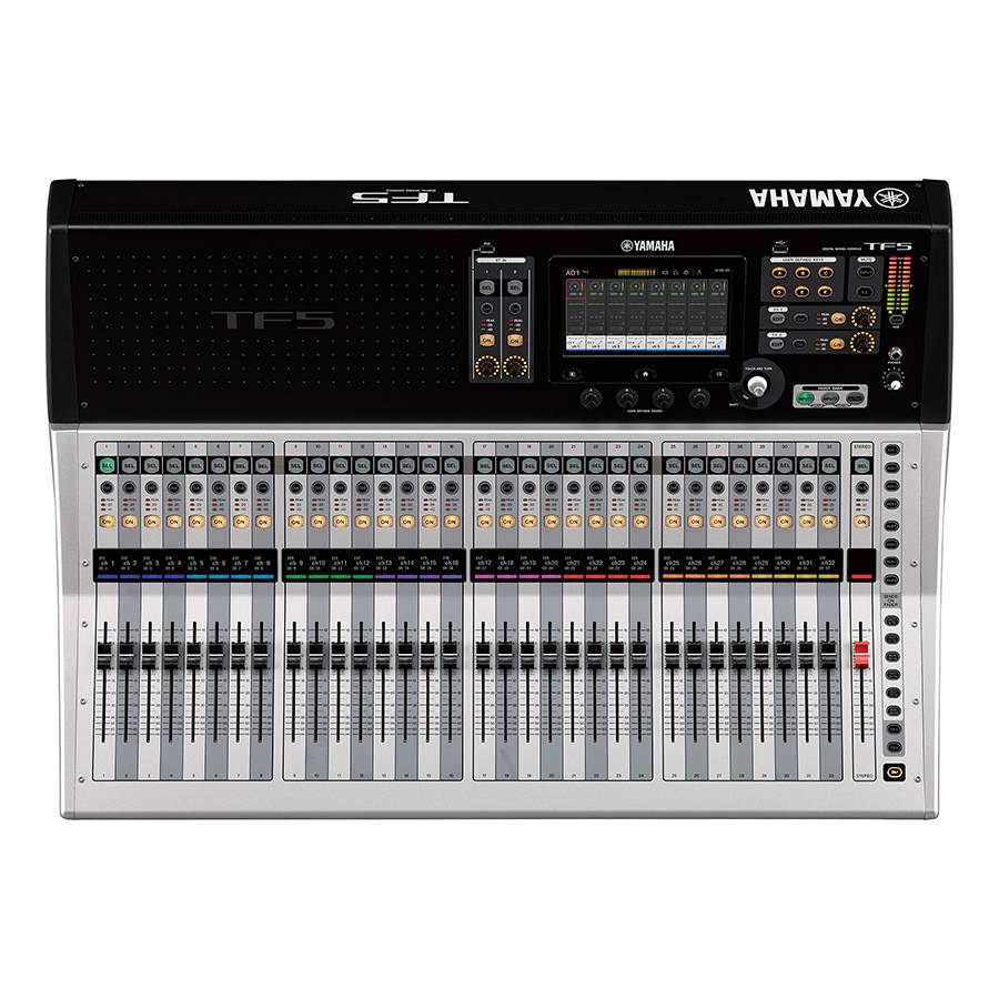 YAMAHA TF5 - Digitales Mischpult (40 Mono + 2 Stereo + 2 Return Eingangskanäle | 20 AUX-Wege | 8 DCA-Gruppen)