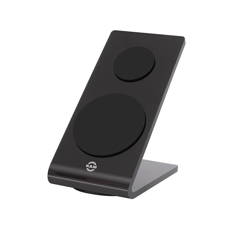 KOENIG & MEYER Universal Tablet-PC-Ständer aus Acrylglas (Maße 130 x 80 x 140 mm | Gehäuseschonende Haftpads) - in