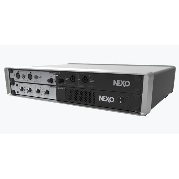 NEXO DTDAMP4x1.3 - 4-Kanal-Verstärker (4x 1.300 Watt | 1HE Rackgerät) - in schwarz