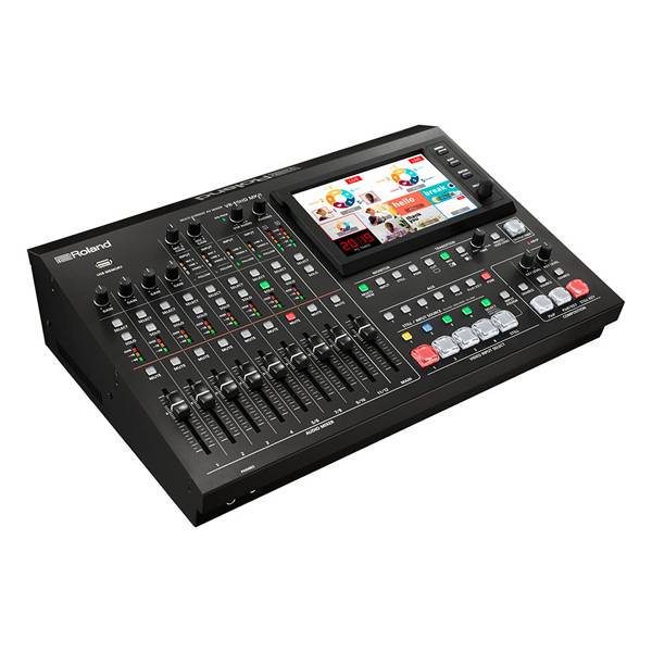 ROLAND VR-50HD MK2 - 4-Kanal Multi-Format AV-Mixer (7" Touchscreen | SDI & HDMI | USB-Streaming | Embedded Audio |