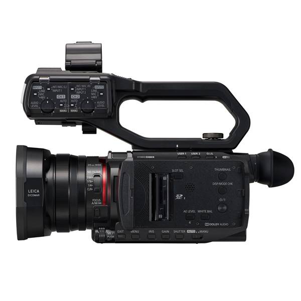 PANASONIC AG-CX10 - 4K UHD 10-Bit 60p Camcorder (3,5" Touchscreen | 25mm Weitwinkel | 24x optischer Zoom | WiFi)