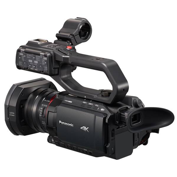 PANASONIC AG-CX10 - 4K UHD 10-Bit 60p Camcorder (3,5" Touchscreen | 25mm Weitwinkel | 24x optischer Zoom | WiFi)
