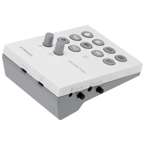 ROLAND GO:LIVECAST - Livestream-Studio für Webcasts mit einem Smartphone oder Tablet (3 Mikrofon-Eingangsoptionen | ROLAND GO:LIVECAST - Livestream-Studio für Webcasts mit einem Smartphone oder Tablet (3 Mikrofon-Eingangsoptionen |