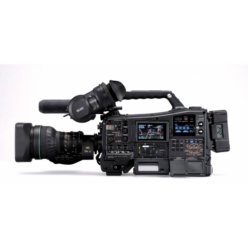 PANASONIC AJ-CX4000GJ - 2/3" 4K HDR Schulter-Camcorder mit wechselbarem B4-Objektivanschluss - schwarz