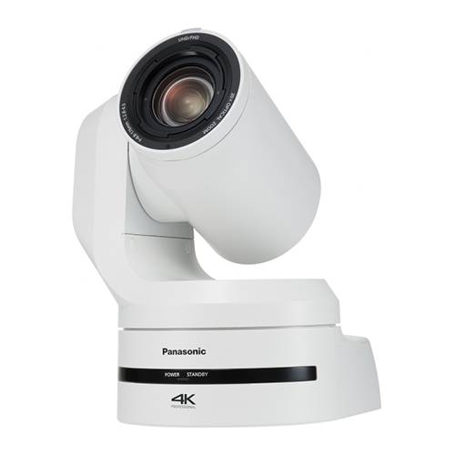 PANASONIC AW-UE150 - 4K UHD HDR PTZ-Kamera (2.160/50p | 20x optischer Zoom | 12G-SDI/3G-SDI/HDMI/Fiber | PoE++) - weiß