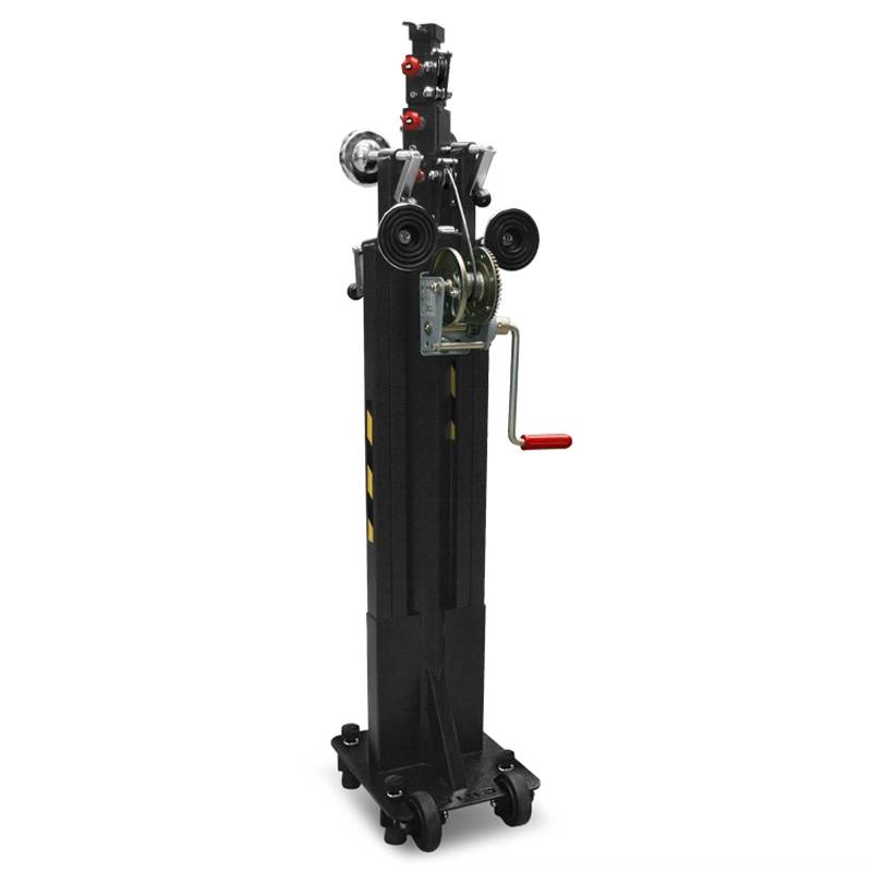 GUIL ELC-735 - Kompakter Teleskop-Lift mit Winde und Ø 35 mm Spigot (Höhe max. 5,00m | Belastbarkeit max. 125kg |