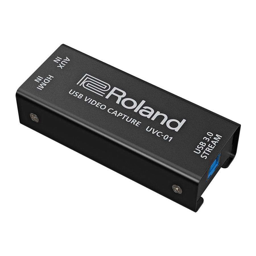 ROLAND UVC-01 - HDMI zu USB3.0 Video-Encoder für alle ROLAND V-Serie Switcher mit HDMI-Ausgang (1.080/60p | AUX-In)