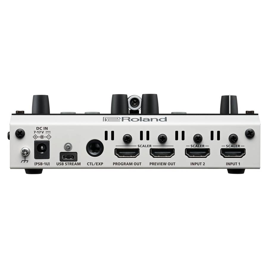 ROLAND V-02HD MK2 - Multi-Format Streaming Video-Mixer (2x HDMI-In & 2x HDMI-Out | USB-C Streaming | Embedded Audio)