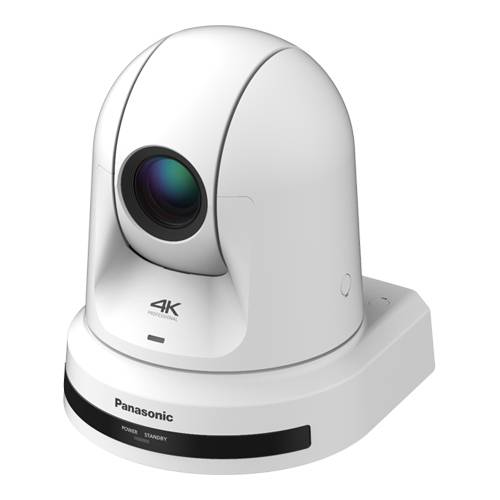 PANASONIC AW-UE40 - 4K UHD PTZ-Kamera (2.160/30p | 24x optischer Zoom | HDMI | USB-C | NDI HX2 | SRT | PoE+) - weiß