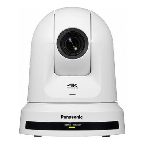 PANASONIC AW-UE50 - 4K UHD PTZ-Kamera (2.160/30p | 24x optischer Zoom | 3G-SDI & HDMI | NDI HX2 | SRT | PoE+) - weiß