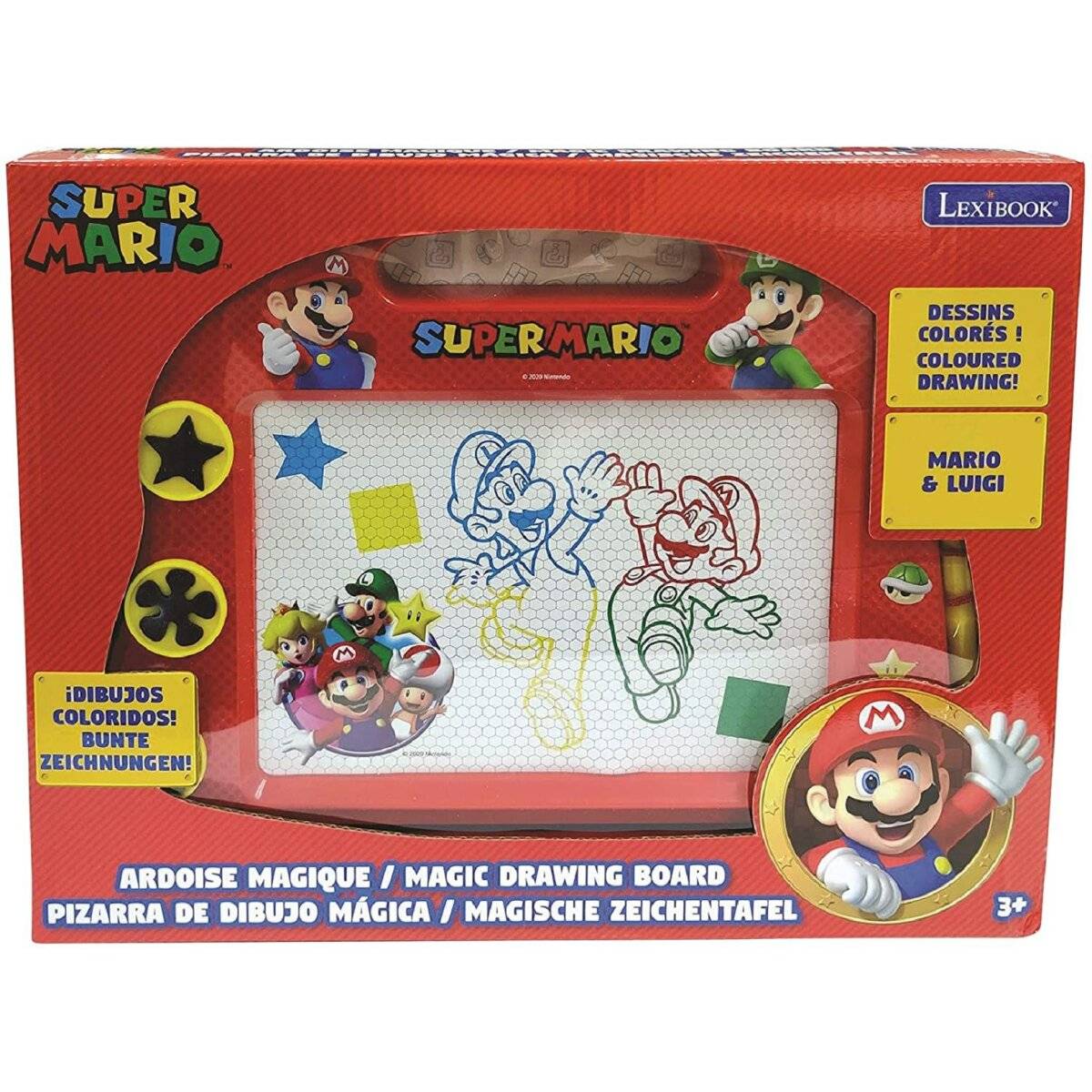Super Mario Magnet-Zauberzeichner für Kinder  Kunst und Spaß in einem