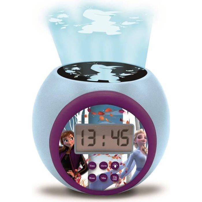 DIE SCHNEEKÖNIGIN Projektor Wecker Timer Funktion LEXIBOOK