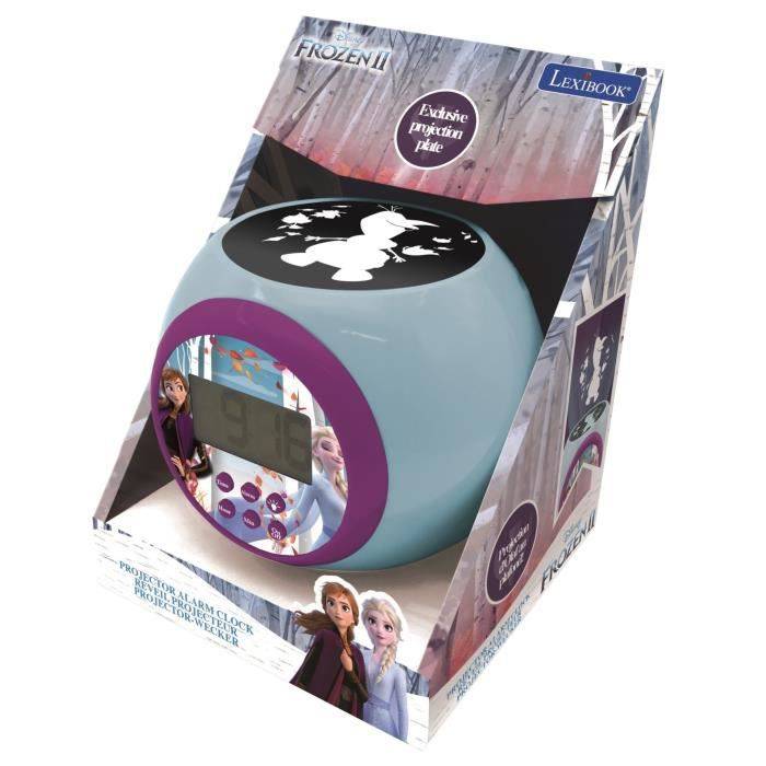 DIE SCHNEEKÖNIGIN Projektor Wecker Timer Funktion LEXIBOOK