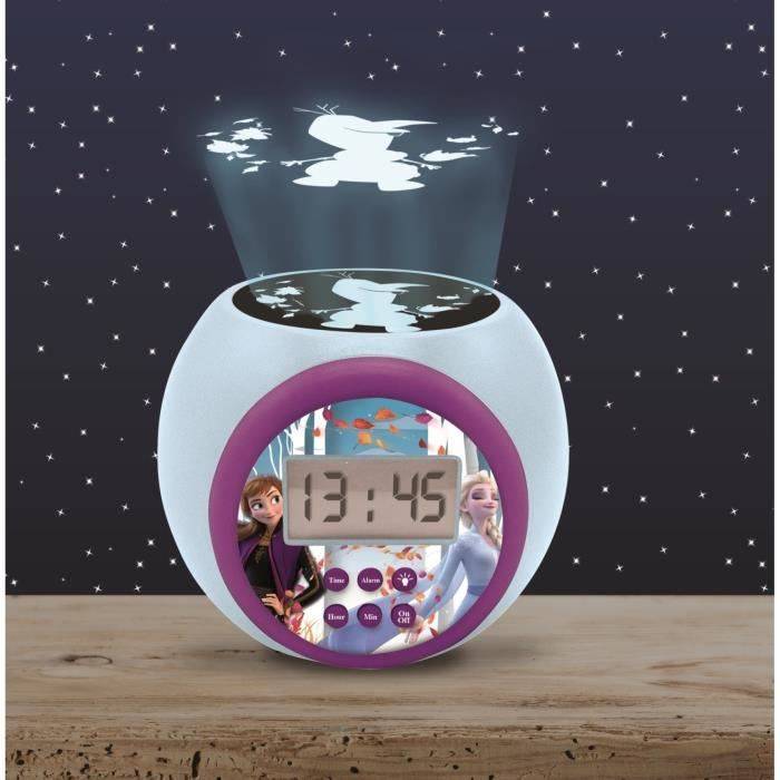DIE SCHNEEKÖNIGIN Projektor Wecker Timer Funktion LEXIBOOK