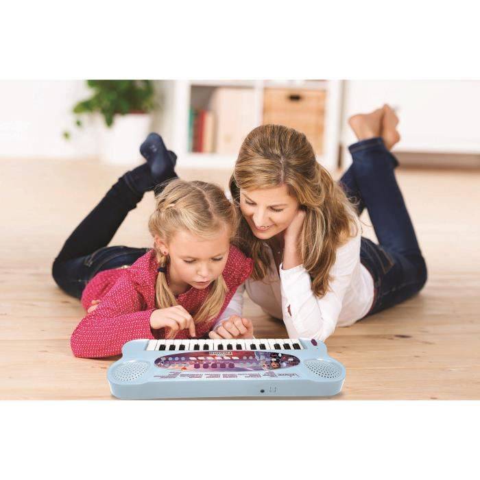 LEXIBOOK - Frozen II - Elektronische Tastatur mit Mikrofon (32 Tasten)