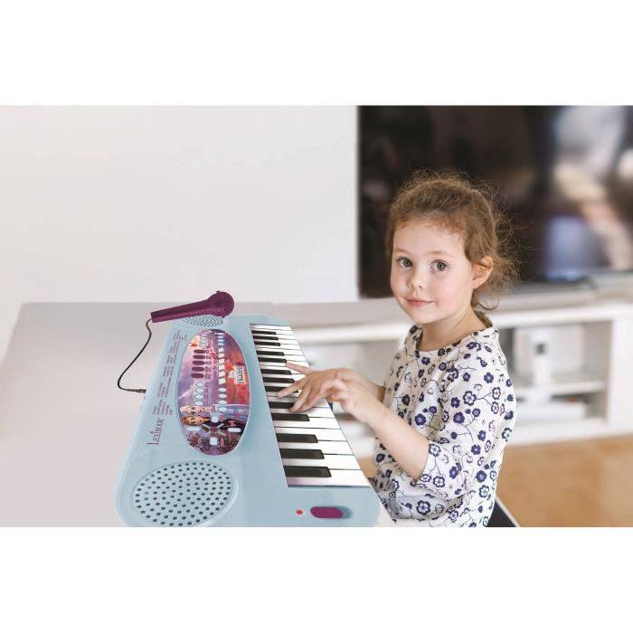 LEXIBOOK - Frozen II - Elektronische Tastatur mit Mikrofon (32 Tasten)