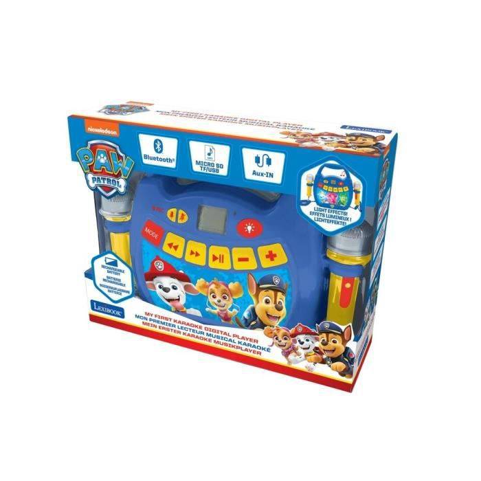 LA PAT 'PATROUILLE - Bluetooth-Lautsprecher - Lichteffekte, Mikrofone und Akku