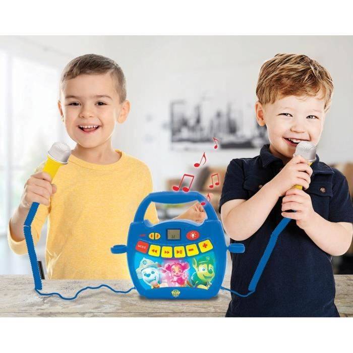 LA PAT 'PATROUILLE - Bluetooth-Lautsprecher - Lichteffekte, Mikrofone und Akku