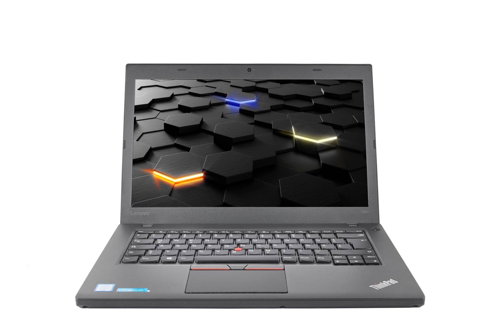 Lenovo ThinkPad T460 Refurbished (sehr gut) - 35,6 cm (14 Zoll) - Core i5 6200U / 2.3 GHz - 16 GB RAM - 240 GB SSD - Win 10 Pro - 1920x1080
