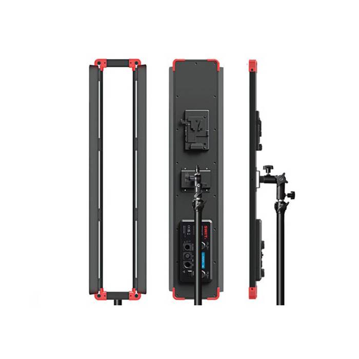 SWIT ELECTRONICS PL-E90L -Tragbare Bi-Color SMD LED Panel Leuchte (90 Watt | 2.000 Lux | 2.700 - 6.500 K | CRI 99 |