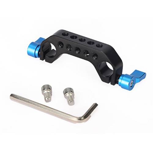 SWIT ELECTRONICS TA-D15 - 15mm Rod-Adapter geeignet für Akkuplatten wie KA-S30S | KA-B30B | KA-R31S - in schwarz/blau