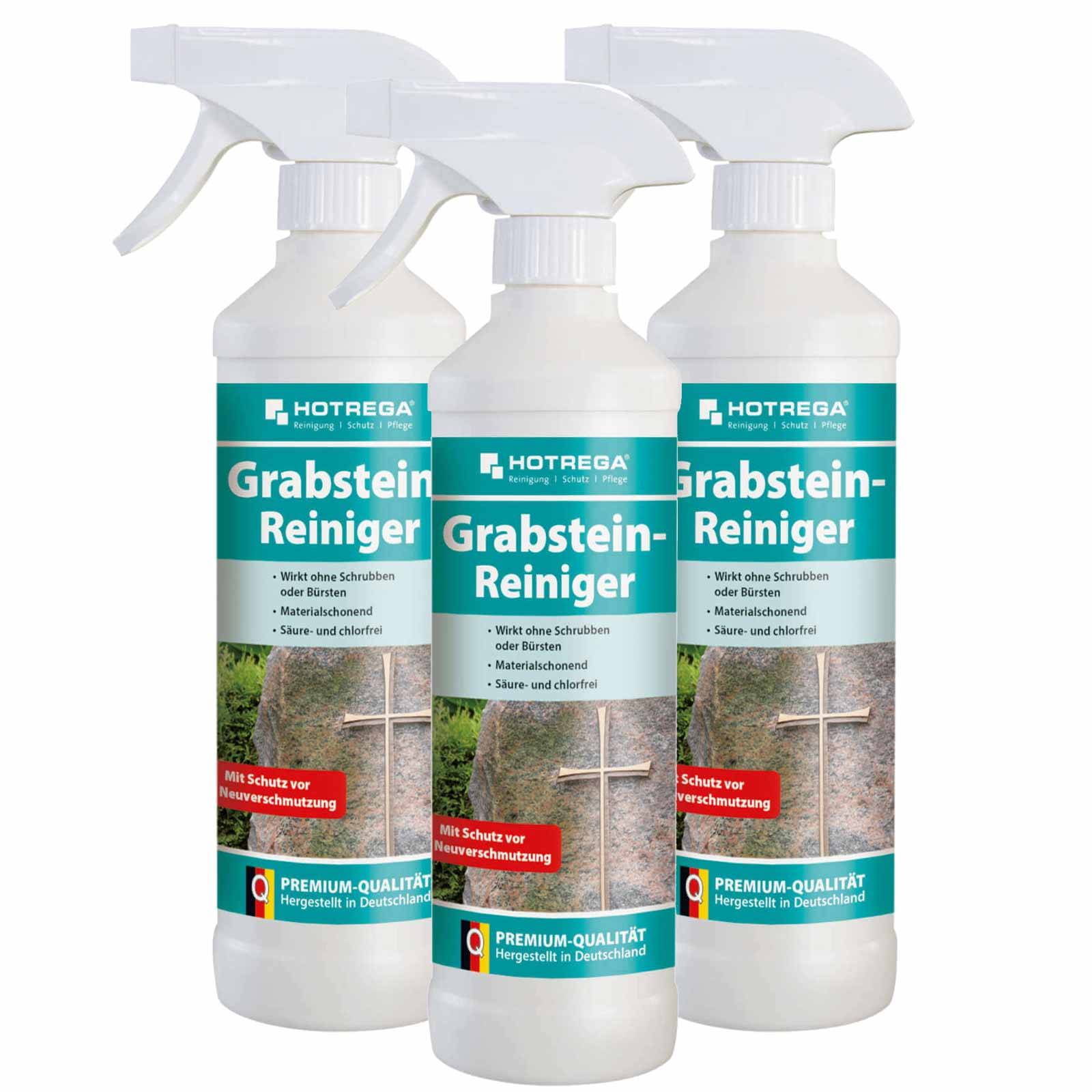 HOTREGA Grabstein Reiniger Sets - Menge:3