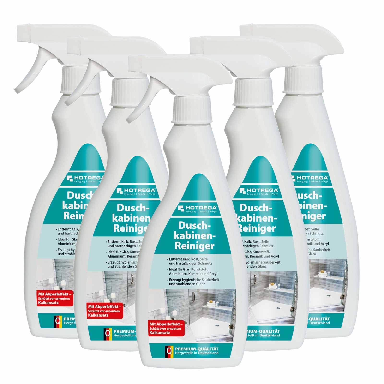 HOTREGA Duschkabinen Reiniger Sets - Menge:5