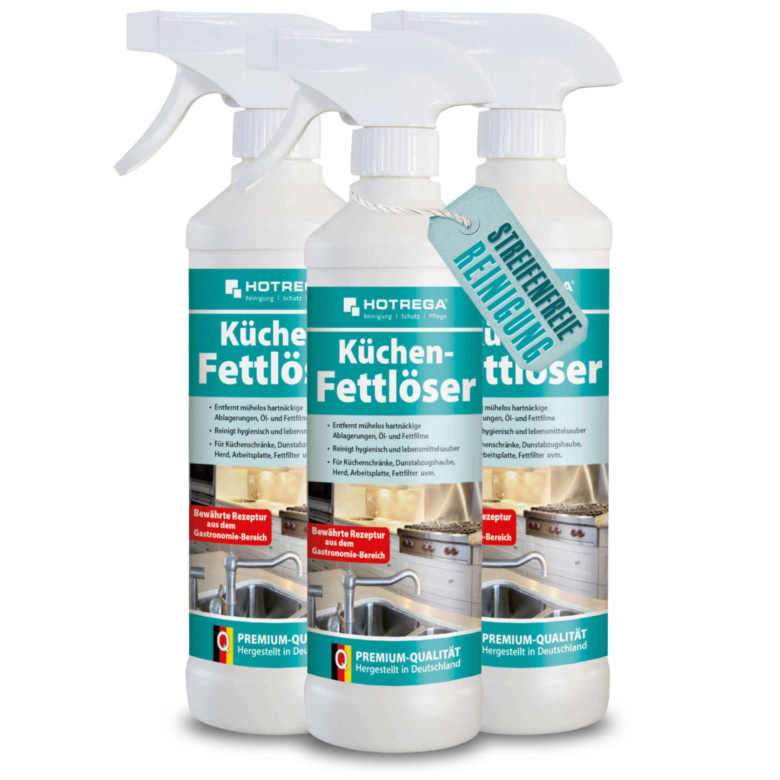 HOTREGA Küchen Fettlöser Sets - Menge:3