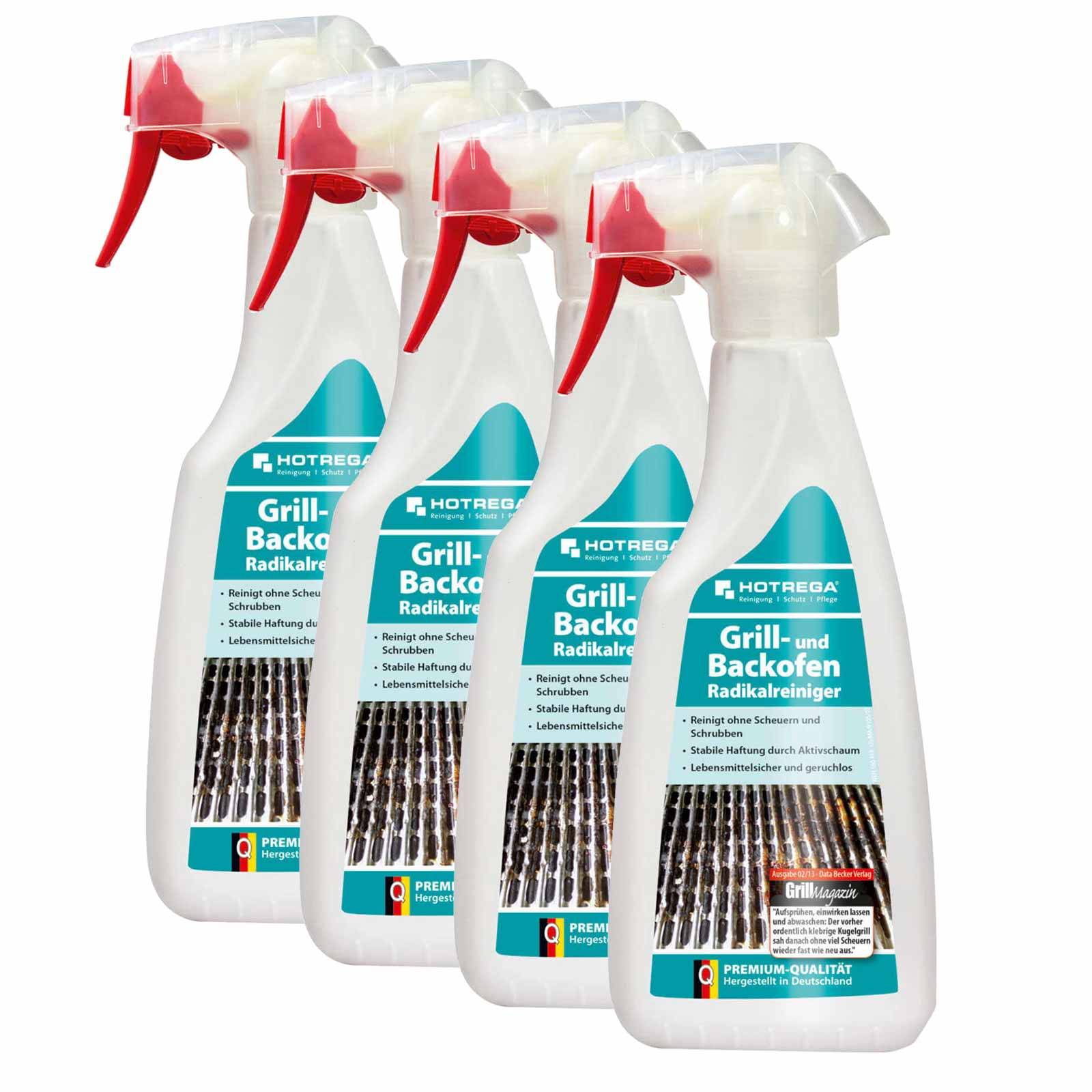 HOTREGA Grill und Backofen Radikalreiniger Sets - Menge:4