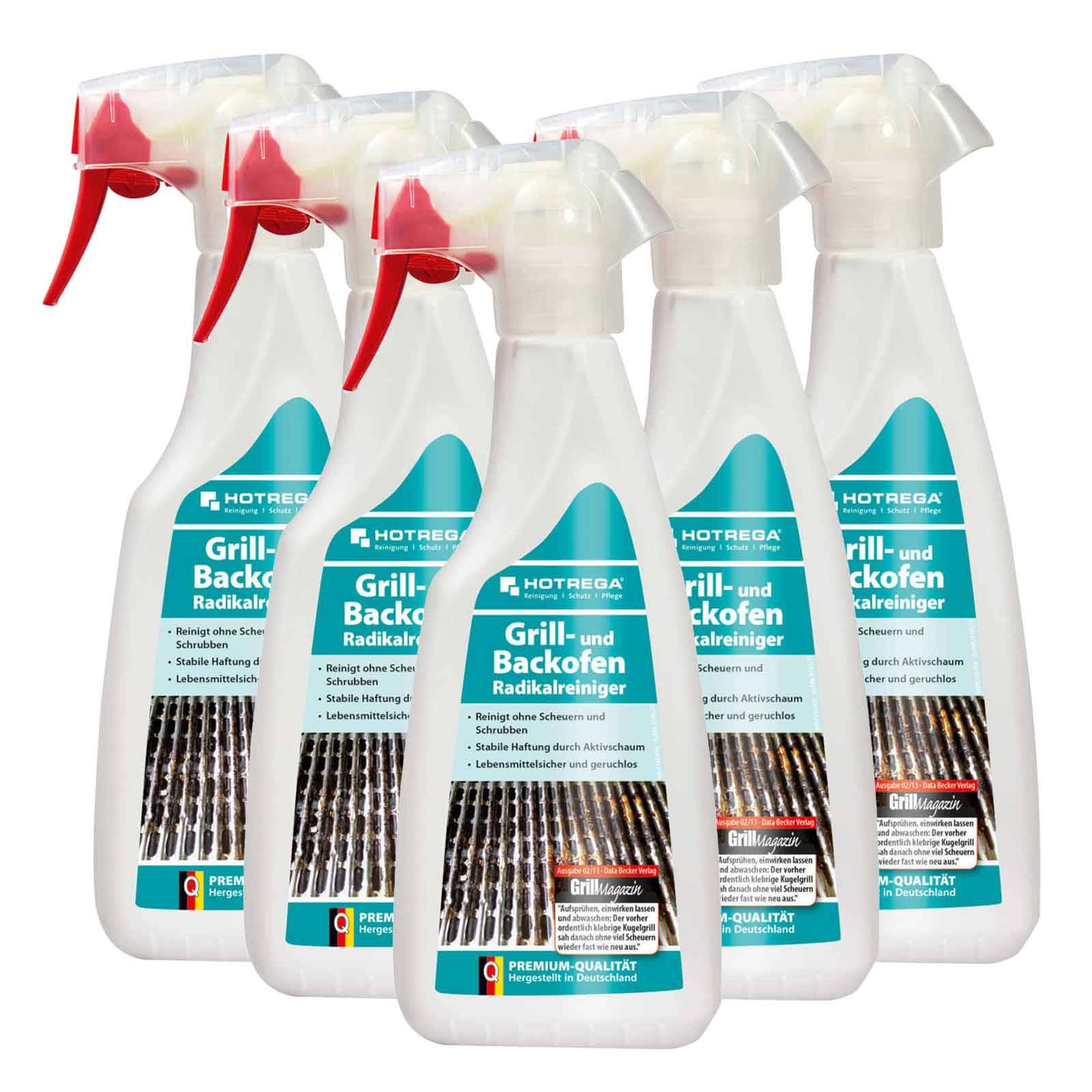 HOTREGA Grill und Backofen Radikalreiniger Sets - Menge:5