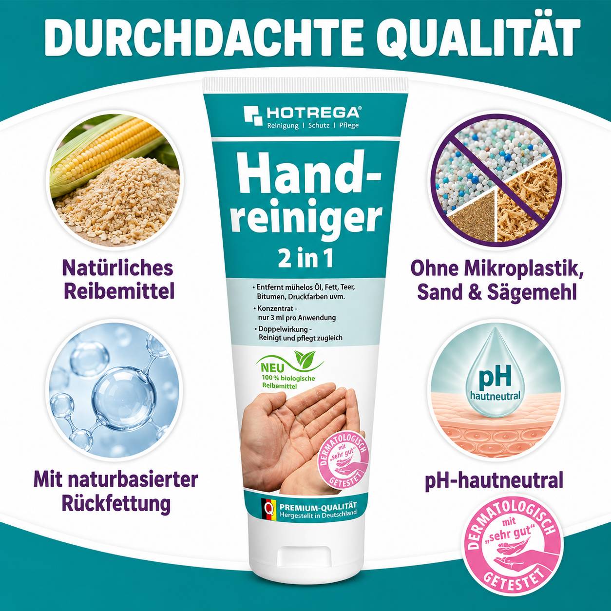 HOTREGA Handreiniger 2in1 Sets - Menge:2