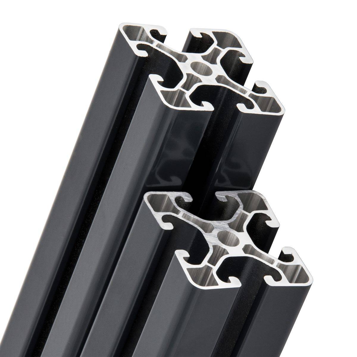 SCHMIDT systemprofile 10 Stab je 2000mm Aluminium Profil 40x40mm Nut 8 Strebenprofil Anthrazit 4040 Aluprofil Konstruktionsprofil 2m