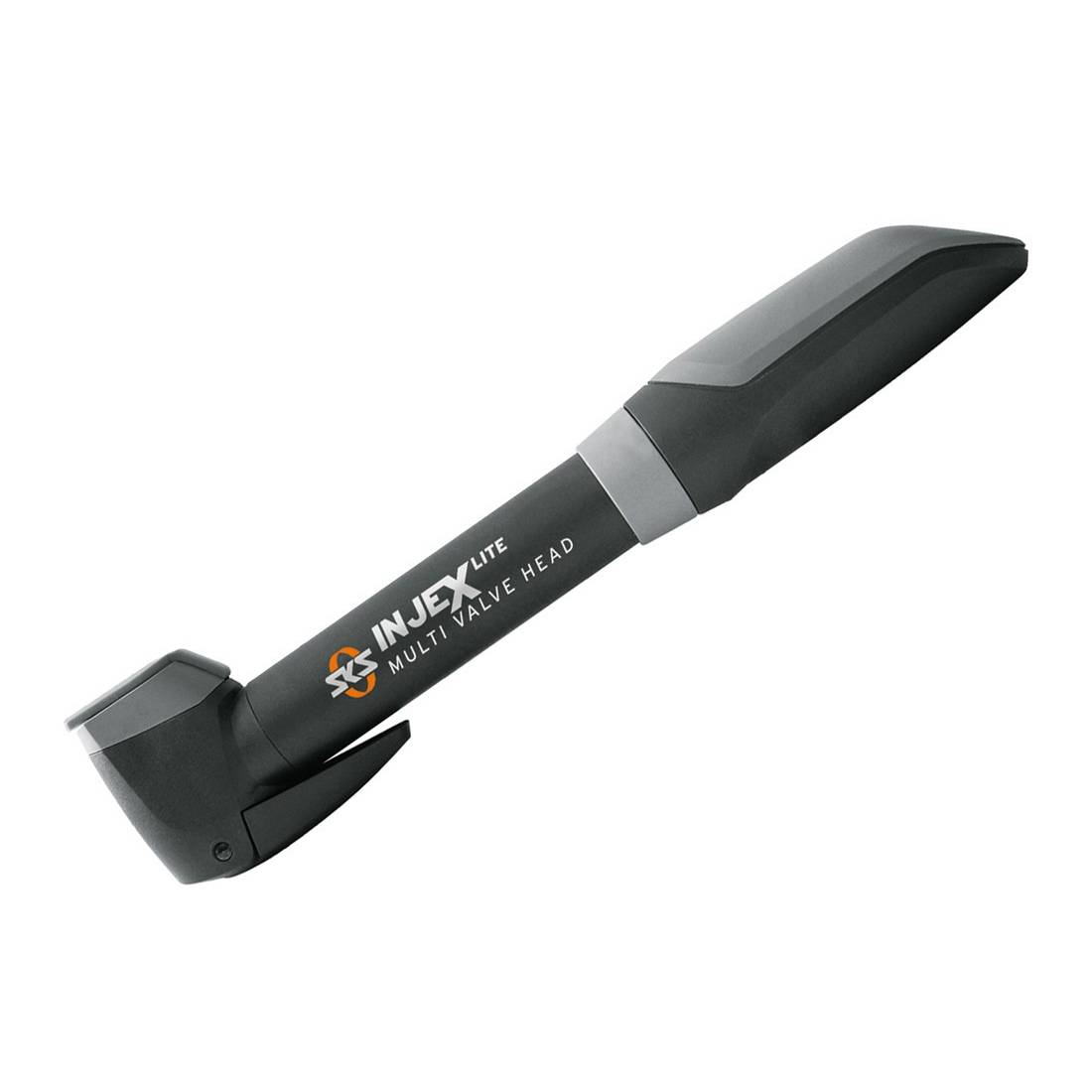SKS 11015 Minipumpe Injex Lite 252mm, mit Multi Valve Head, schwarz/grau