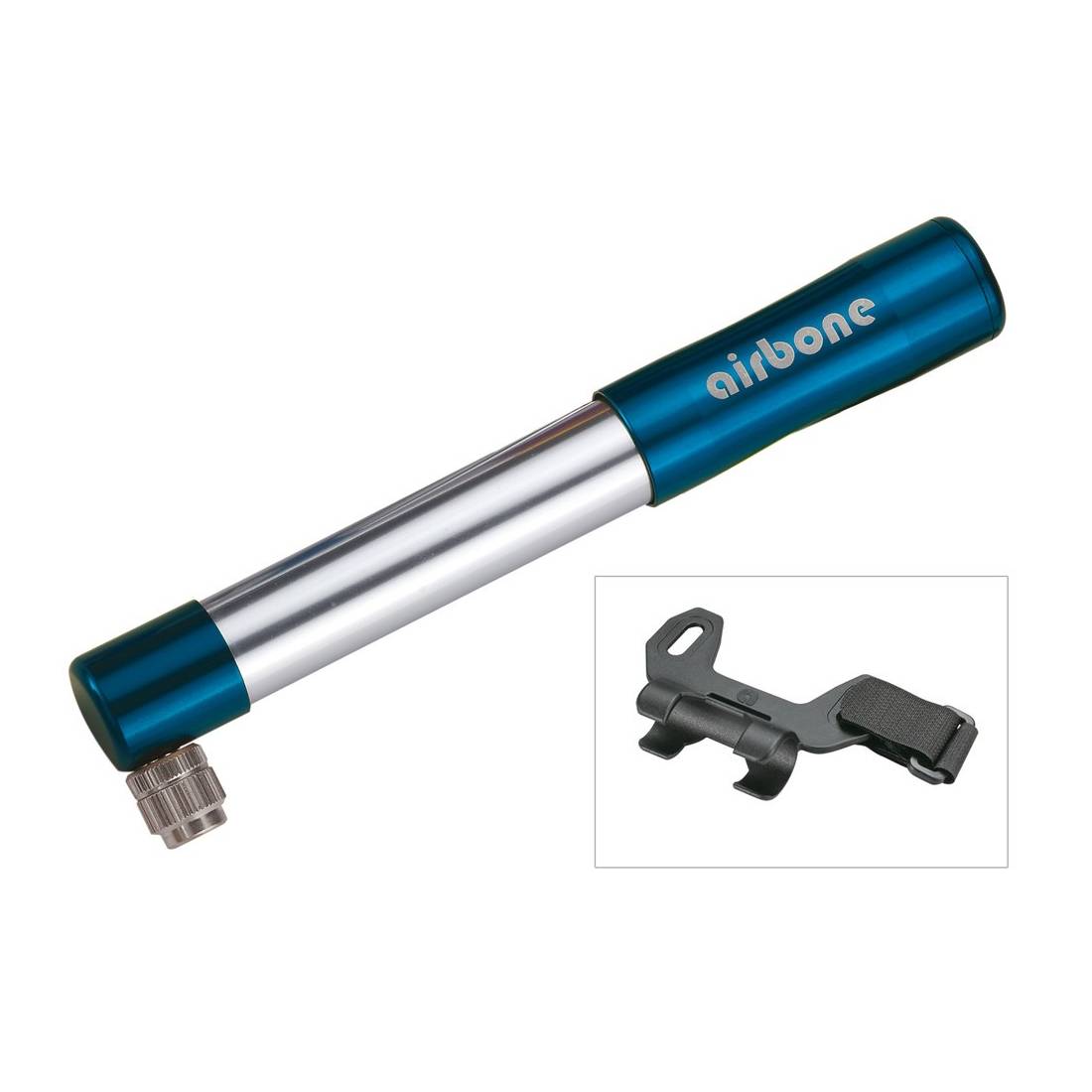 airbone ZT-505 SBL Airbone Minipumpe ZT-505 AV, 185 mm, mit Halter, blau