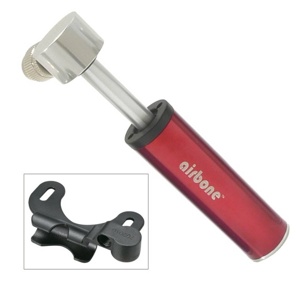 airbone ZT-702 R Minipumpe Airbone ZT-702 AV, 99 mm, mit Halter, rot