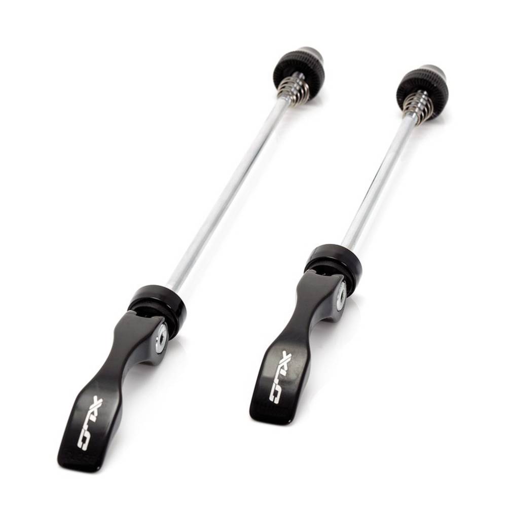 XLC QR-L02 Schnellspann-Set Alu/Cr-Mo VR/HR, schwarz, 2-teilig (1 Set)