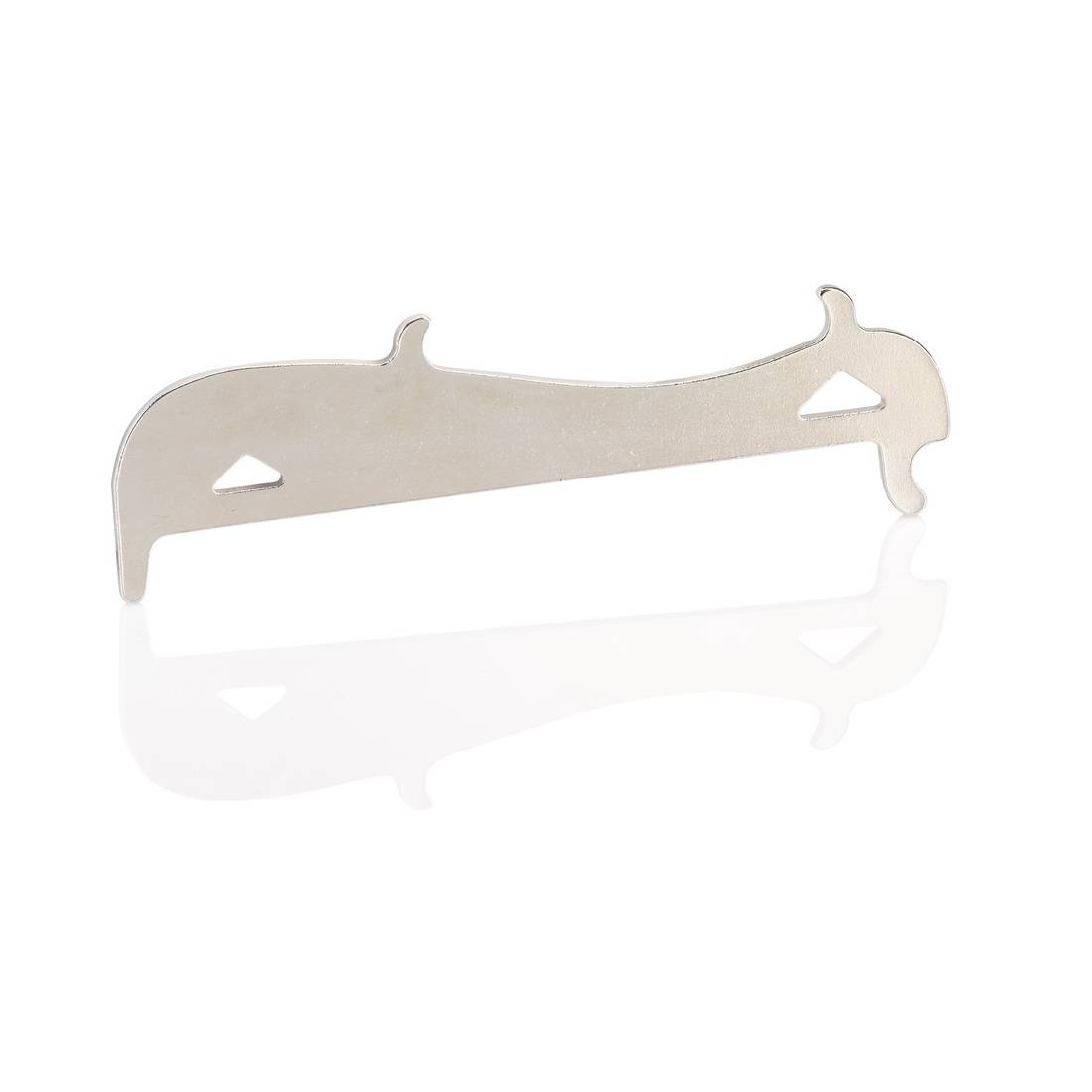 XLC TO-S82 Kettenverschleißlehre 2:1 Kettenlehre inkl Haltefunktion, silber