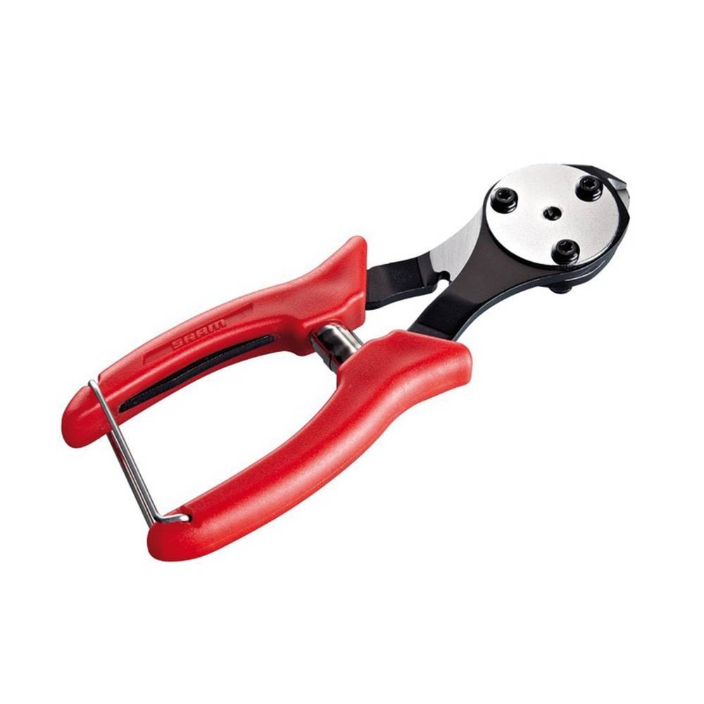 SRAM 00.7118.001.001 Kabelschneider mit Crimper, rot/schwarz