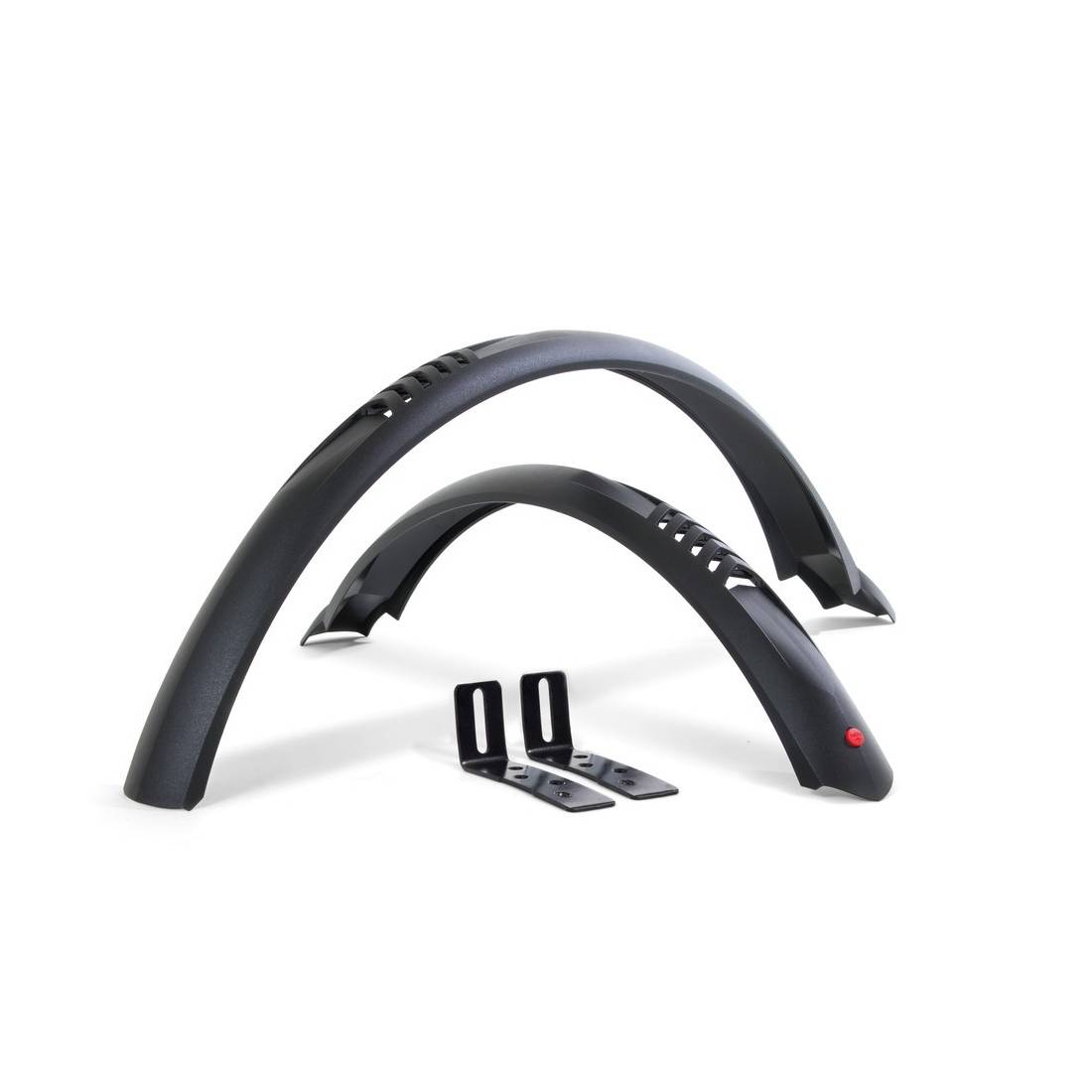 Hebie 0758 E Taipan Steckbleche Taipan 24, mit Spritzschutz, schwarz (1 Paar)