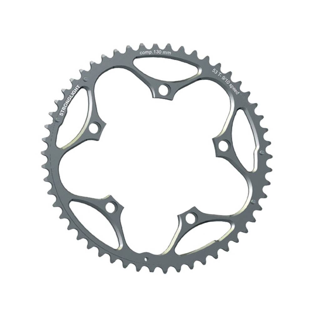 STRONGLIGHT 267028 Type 130 S Kettenblatt, 52 Zähne, Alu, 9/10-fach, silber