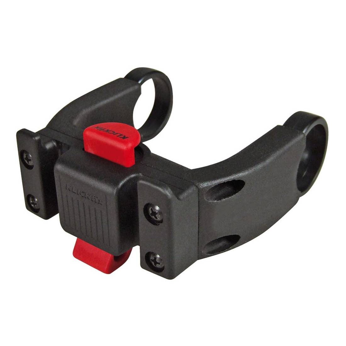 KLICKfix 0211EB Lenkeradapter E kombinierbar mit e-Bike Displays 22-31,8 mm, schwarz