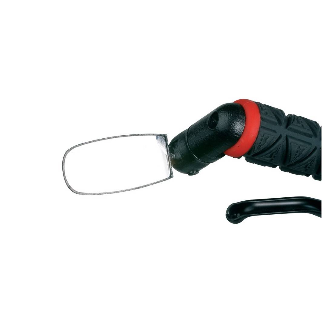 Zéfal 4740 einklappbarer Fahrradspiegel Spin für Lenkerenden von 16,5 bis 21mm, schwarz