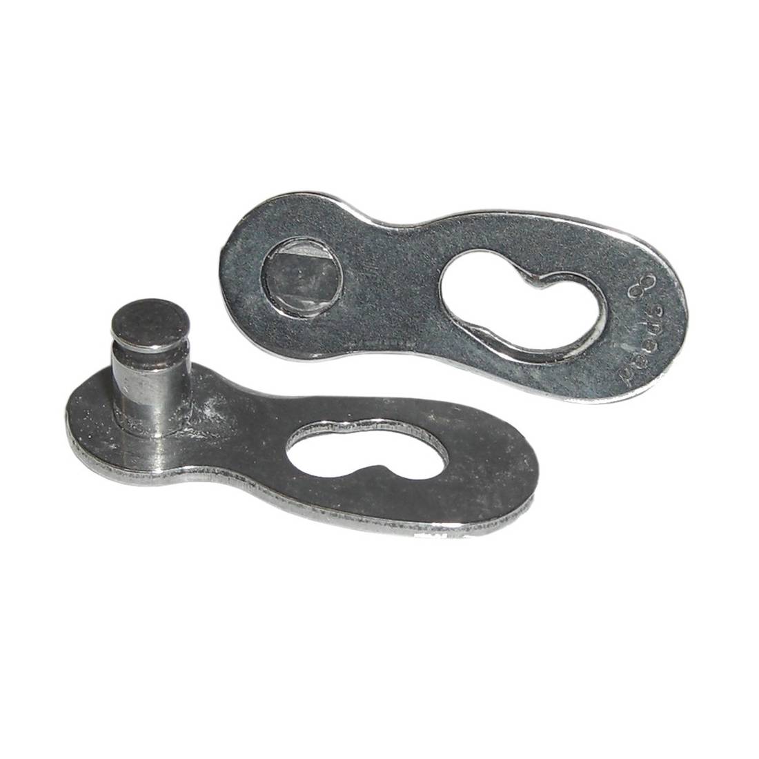 Connex 1501-0800-1220 Link Kettenverschluss für Connex-Ketten 8-Fach, silber