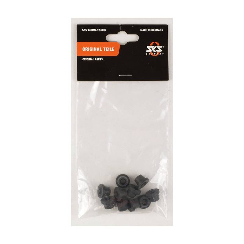 SKS 11373 Pumpengummi für Aufstecknippel 3213, schwarz (10er Pack)