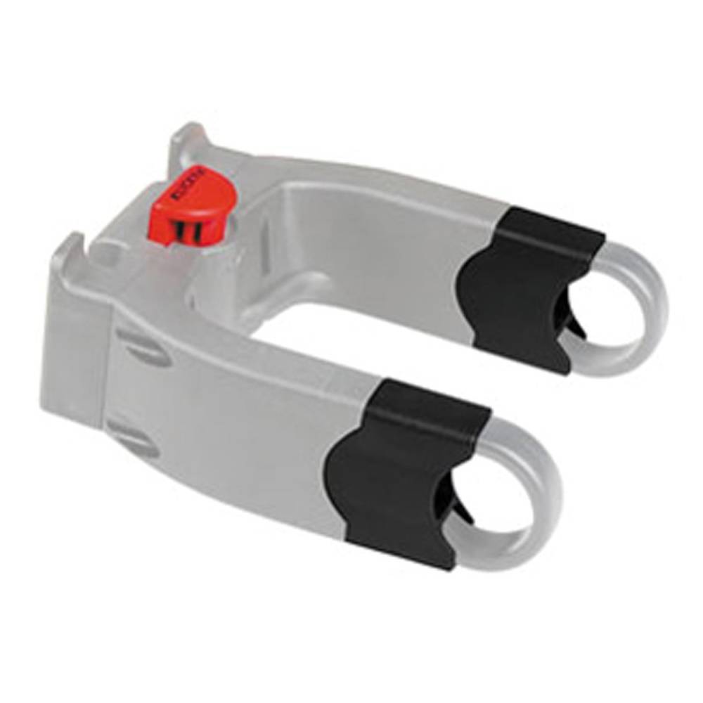 KLICKfix 0211DE Halter-Verlängerung für E-Lenkeradapter, 25 mm, schwarz, 2-teilig (1 Set)
