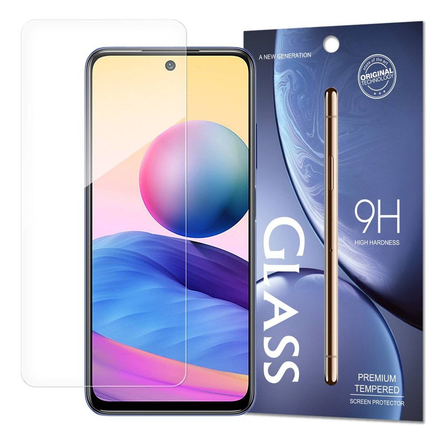 Schutzglas 9H kompatibel mit XIAOMI REDMI NOTE NOTE 10 5G Displayschutzfolie Schutzfolie Passgenau Glas